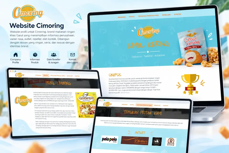 Cimoring - Compro interface