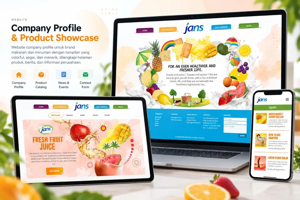 Jans Enterprises Corp - Compro interface